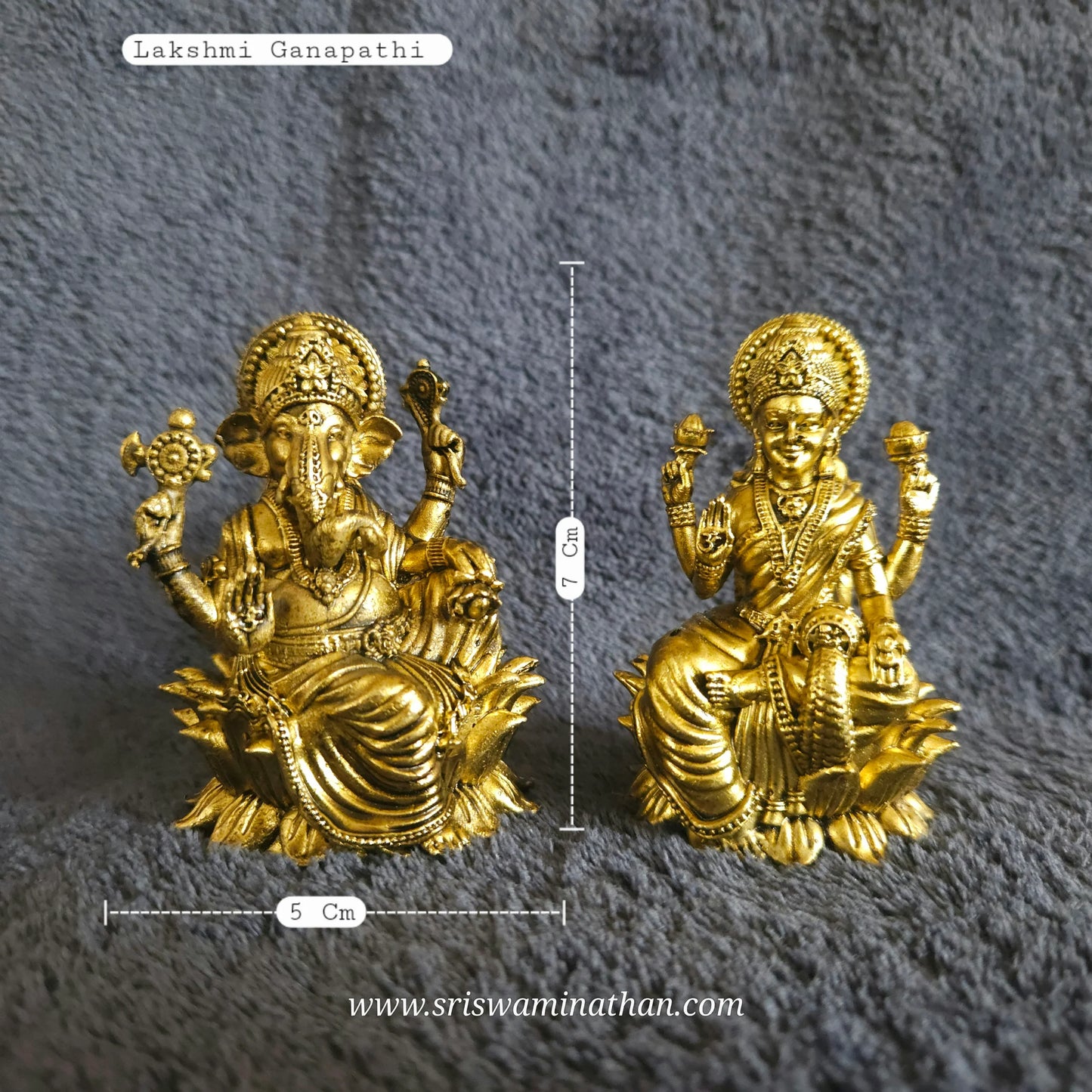 Lord Ganesha Sitting On Lotus