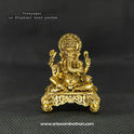 Vinayagar On Intricately Craved Peedam