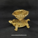 Pure Brass Craft Koorma Deepam