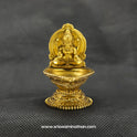 Pure Brass Craft Lakshmi Deepam