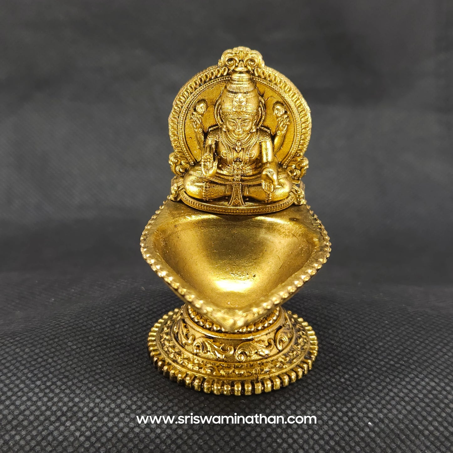 Pure Brass Craft Lakshmi Deepam