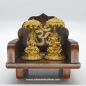 Ganesha seated Under Umbrella Dome