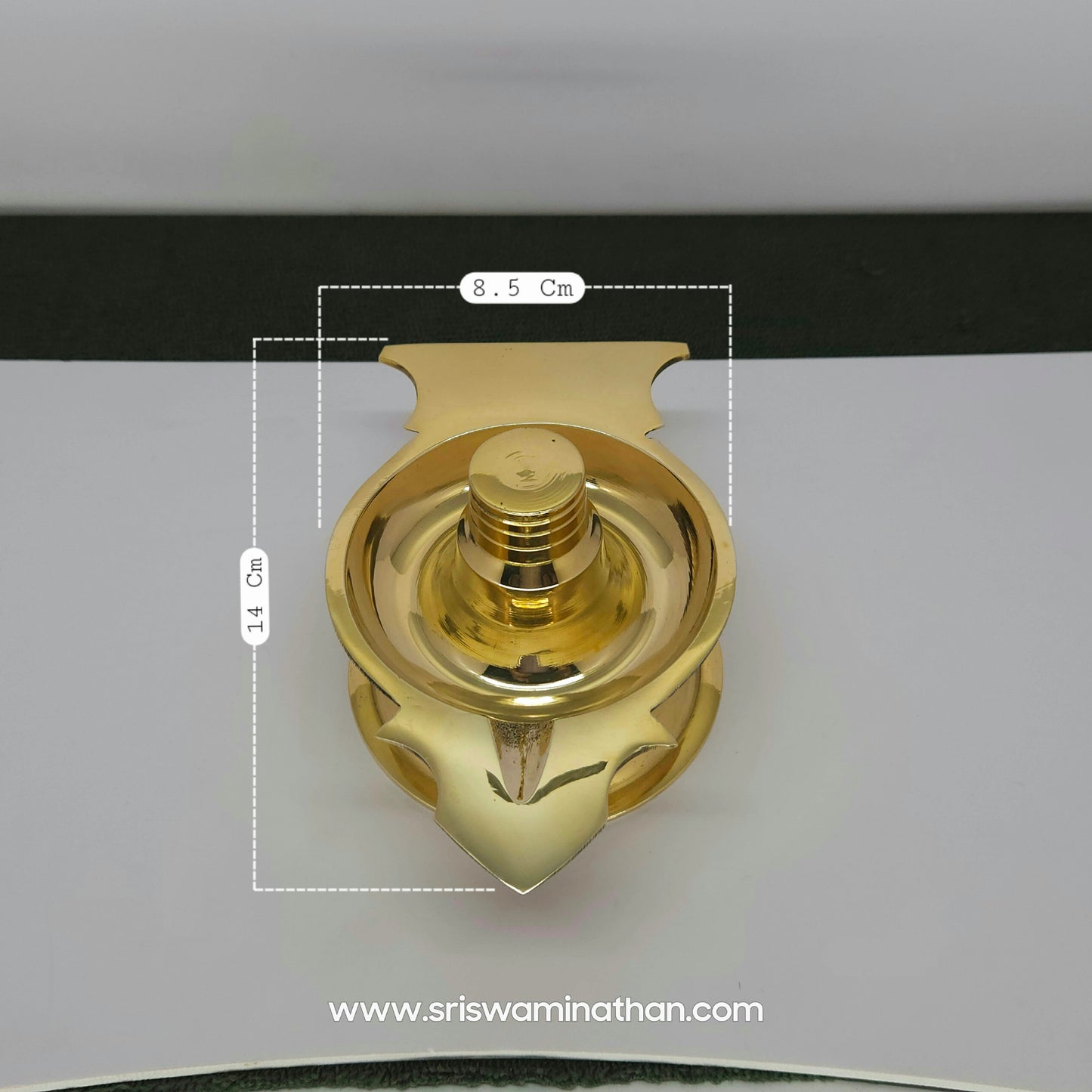 Shivalinga Poojai Vilakku - Brass Linga Deepam for Shiva Worship