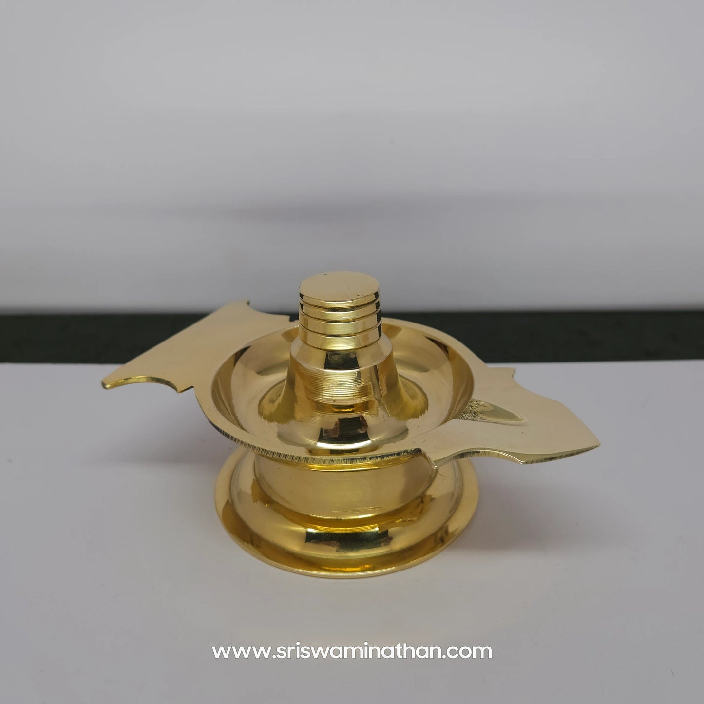 Shivalinga Poojai Vilakku - Brass Linga Deepam for Shiva Worship