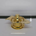 Shivalinga Poojai Vilakku - Brass Linga Deepam for Shiva Worship