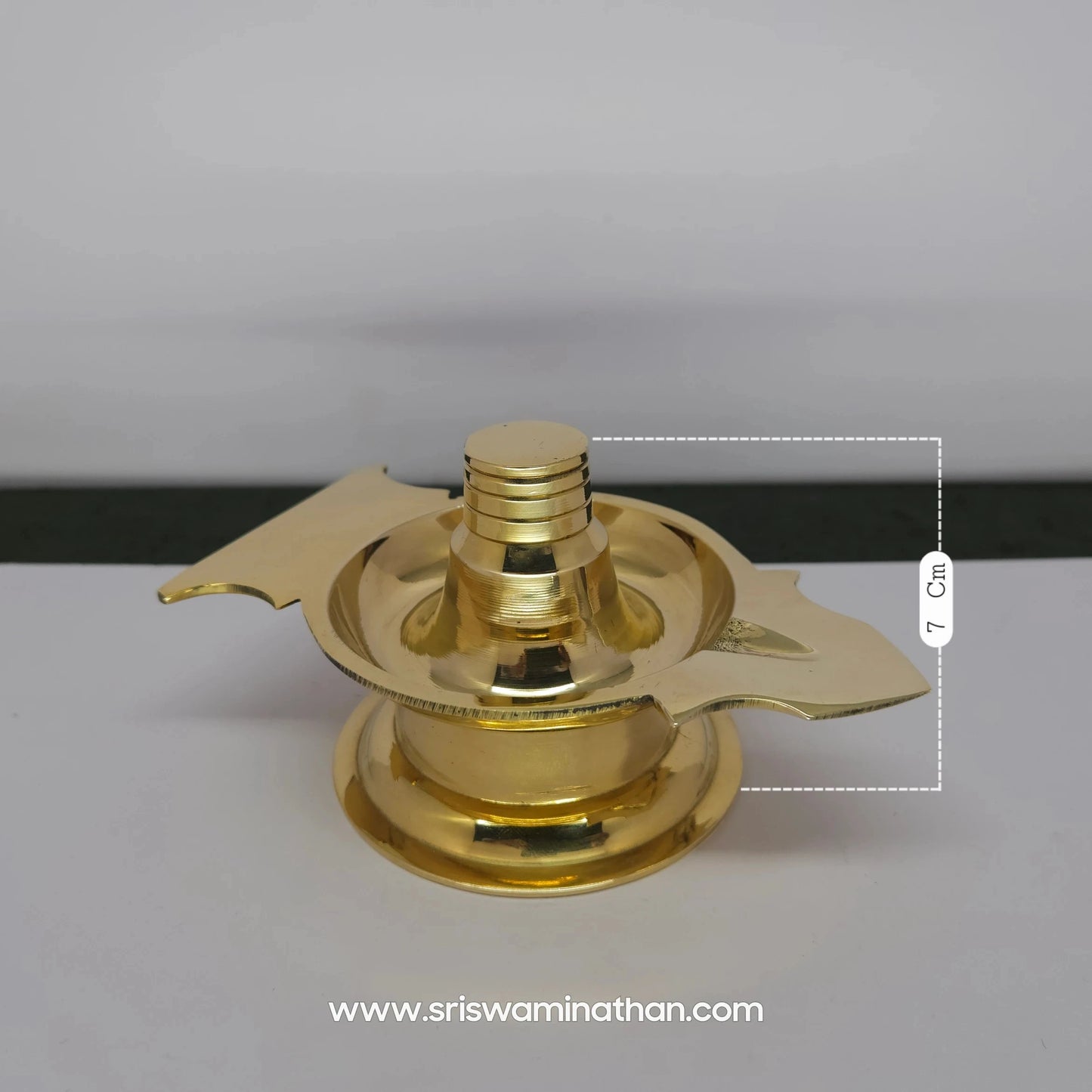 Shivalinga Poojai Vilakku - Brass Linga Deepam for Shiva Worship