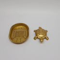 Premium Brass Kurma Tortoise with Sacred Numerology Yantra Plate | Sri Swaminathan & Co