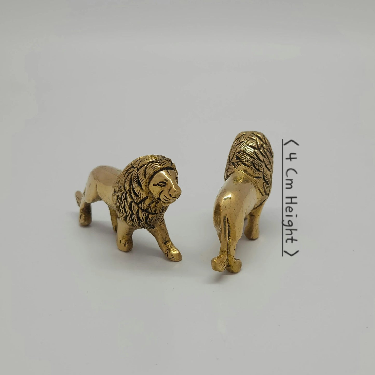 Lion Stand 150gm Antique