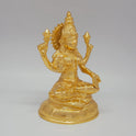 Lakshmi Brass Statue 7.5" - Goddess of Wealth & Prosperity