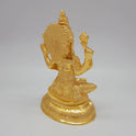 Lakshmi Brass Statue 7.5" - Goddess of Wealth & Prosperity