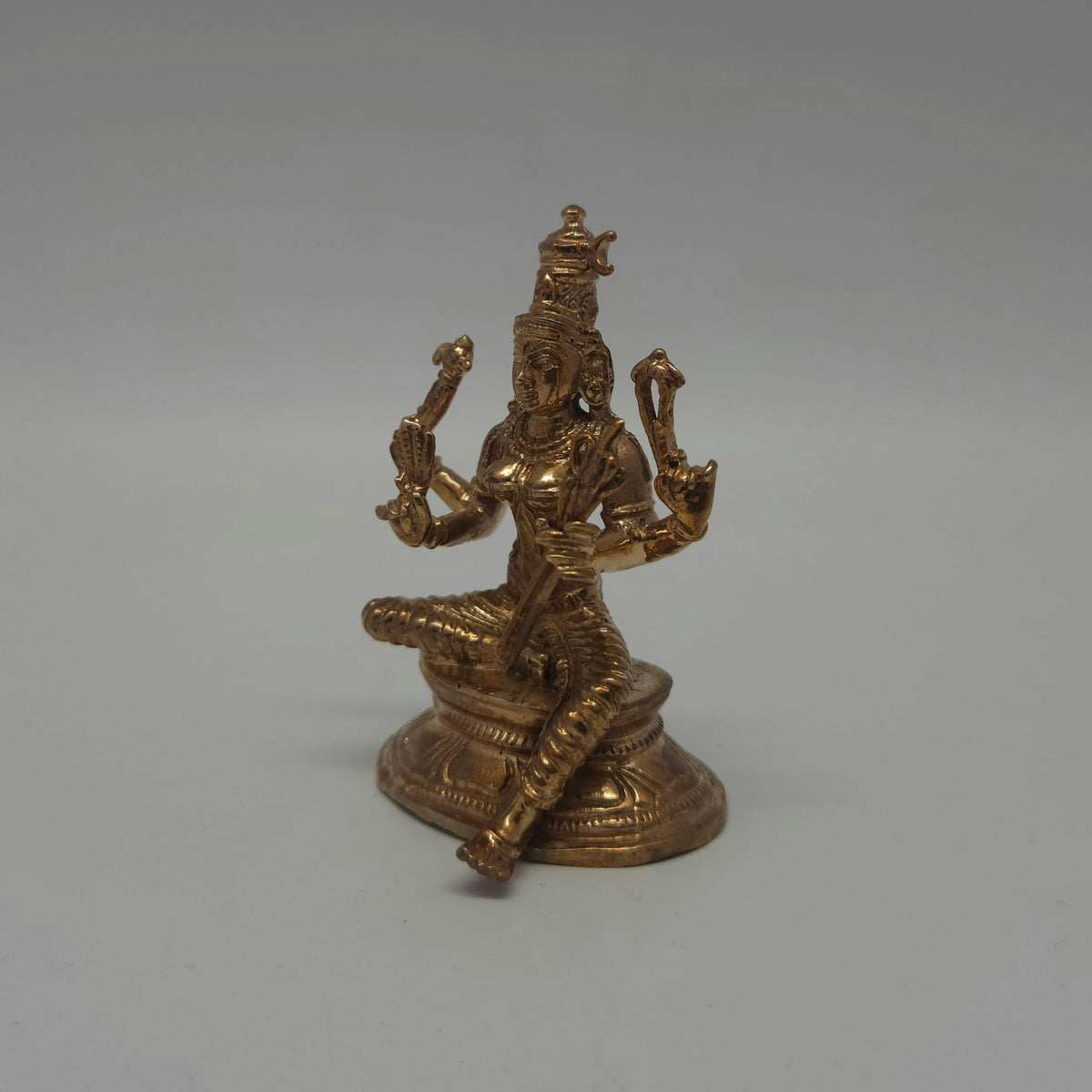 Rajarajeshwari Panchaloha Idol 3.5 Inch | Tripura Sundari on Beedam | Kumbakonam