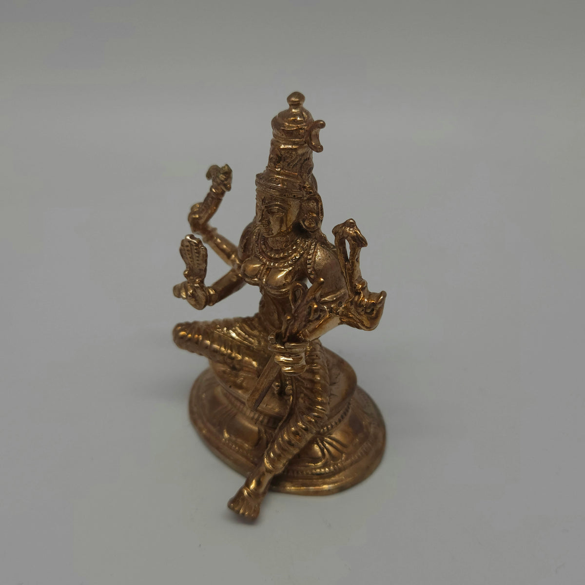Rajarajeshwari Panchaloha Idol 3.5 Inch | Tripura Sundari on Beedam | Kumbakonam