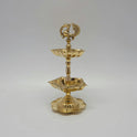 2step flower base annam lamp