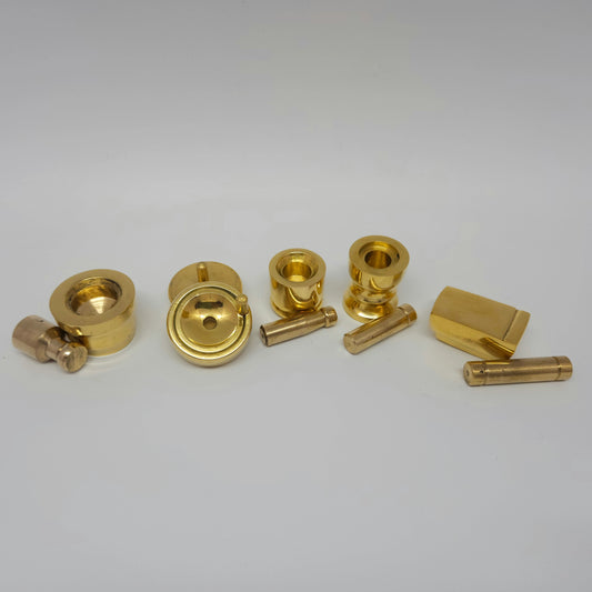 Miniature Brass Kitchen Set - Traditional South Indian Marriage Gift Collection