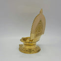 Lingabhairavi Vilakku – Traditional Brass Oil Lamp with Goddess Carving