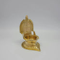LIGHT OF FAITH BRASS CRUCIFIX OIL LAMP|Siluvai Gold brass vilakku No.2