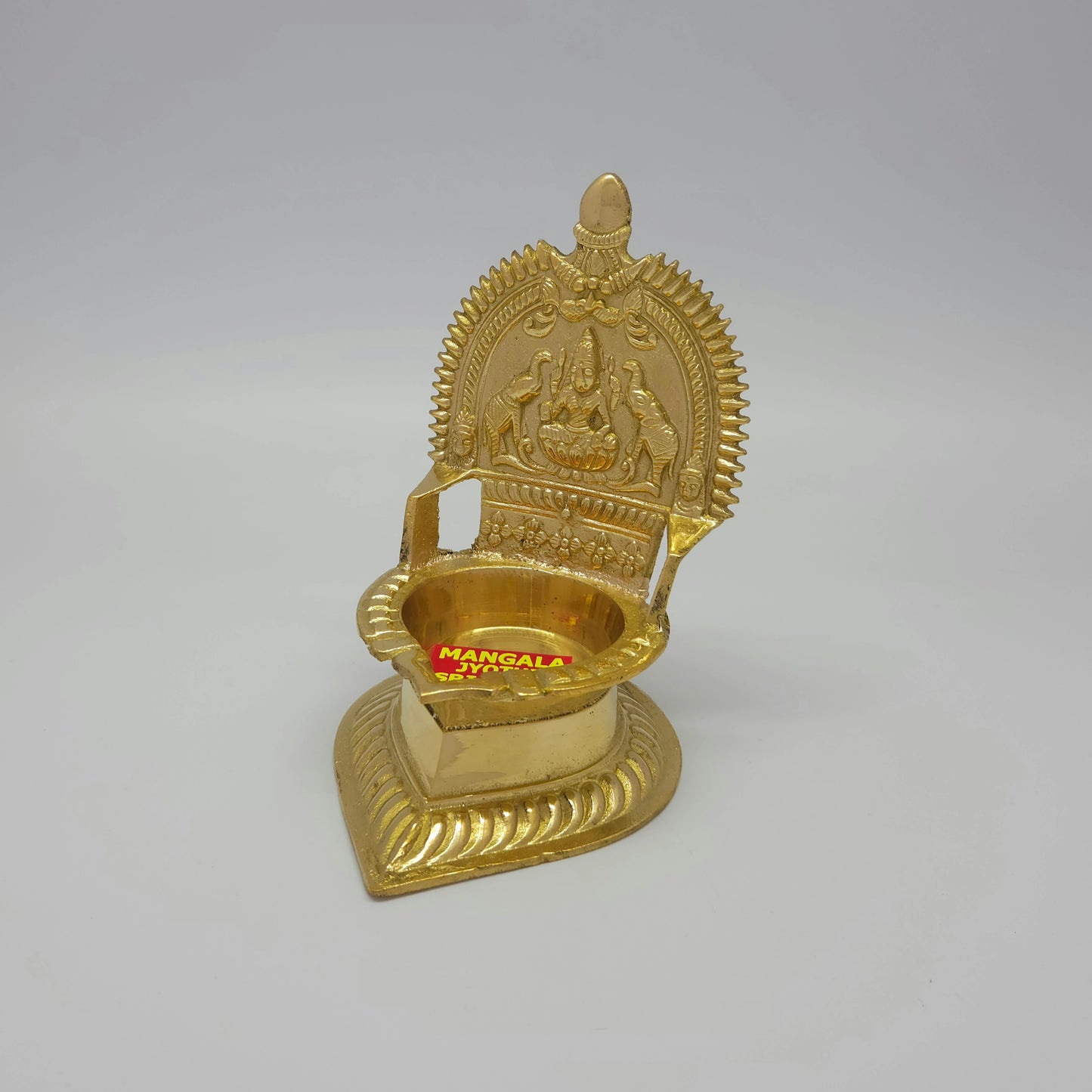 Divine Sridevi Kamatchi Brass Vilakku 5