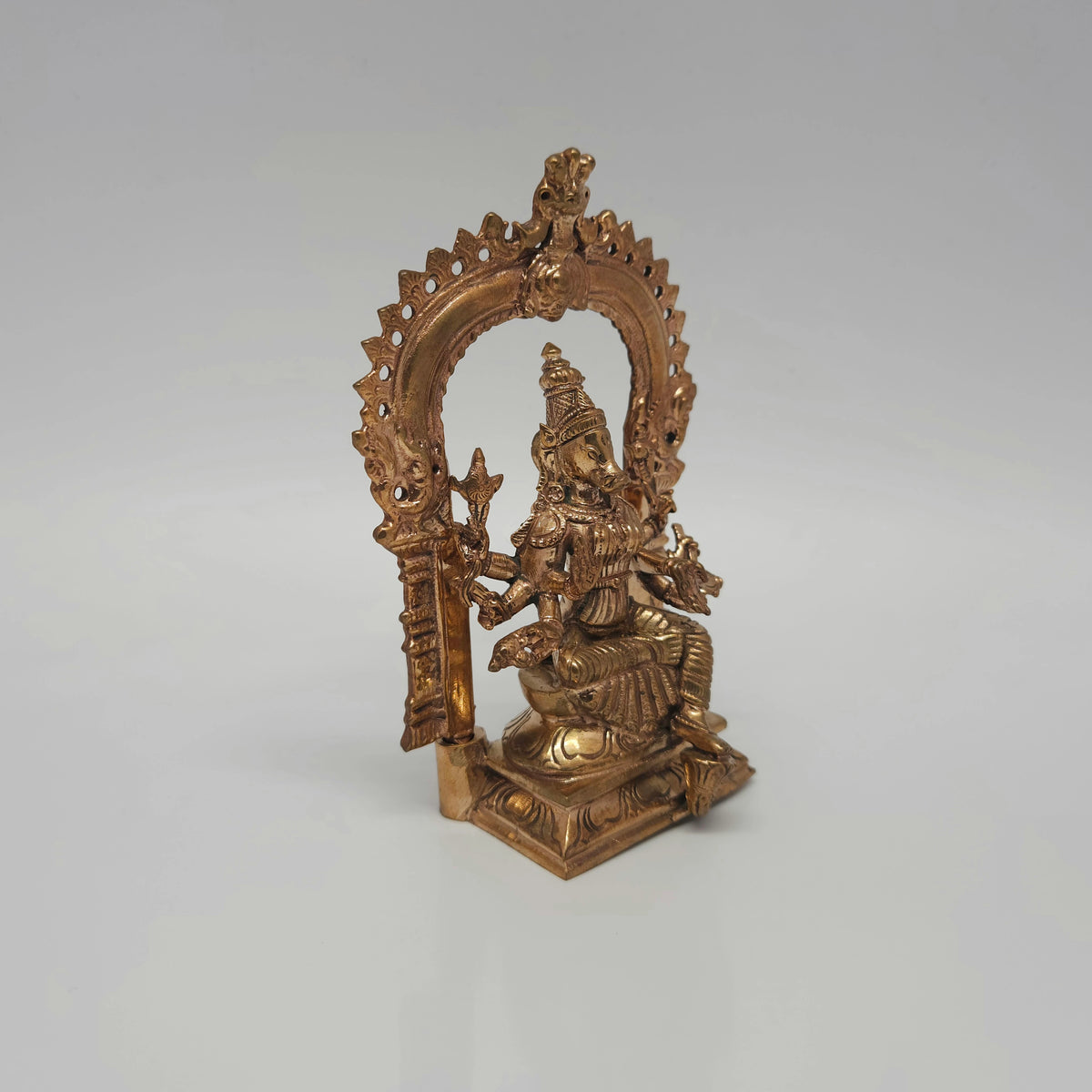Varahi Amman Panchaloha Statue Handcrafted | Goddess Varahi Temple Art - Premium
