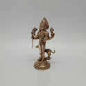 Kala Bhairava Panchaloha Statue 5 Inch | Fierce Shiva Protector with Dog Vahana for Sunday Puja & Protection