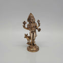 Kala Bhairava Panchaloha Statue 5 Inch | Fierce Shiva Protector with Dog Vahana for Sunday Puja & Protection