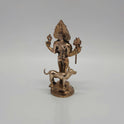 Kala Bhairava Panchaloha Statue 5 Inch | Fierce Shiva Protector with Dog Vahana for Sunday Puja & Protection