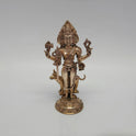 Kala Bhairava Panchaloha Statue 5 Inch | Fierce Shiva Protector with Dog Vahana for Sunday Puja & Protection