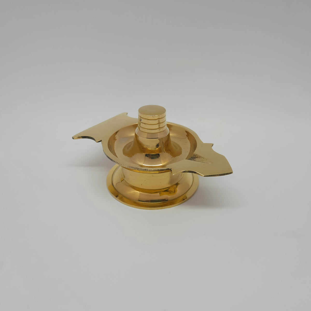 Shivalinga Poojai Vilakku - Brass Linga Deepam for Shiva Worship