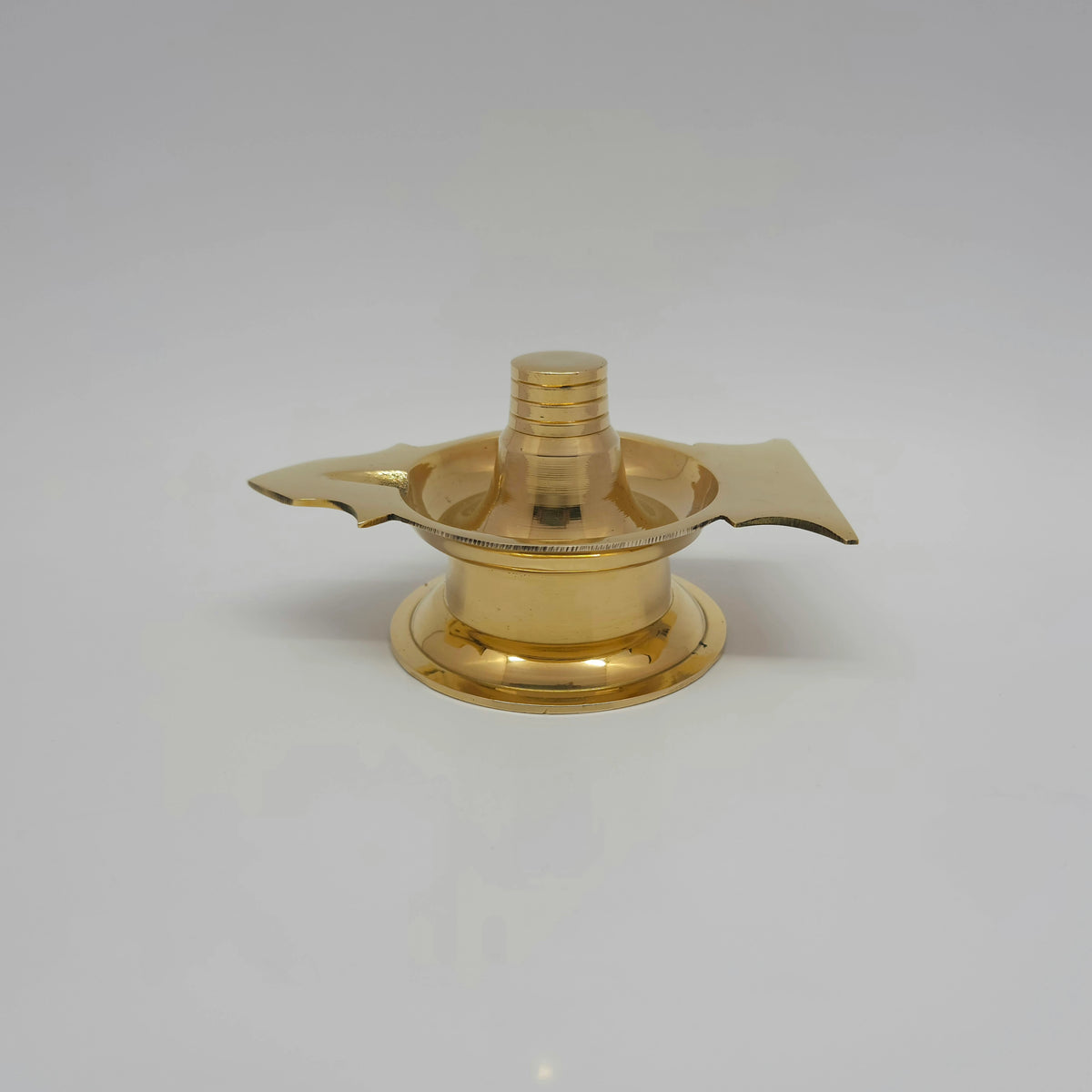 Shivalinga Poojai Vilakku - Brass Linga Deepam for Shiva Worship