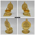 Meenakshi Kamatchi Brass Vilakku - Goddess Lamp for Pooja