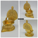 Meenakshi Kamatchi Brass Vilakku - Goddess Lamp for Pooja
