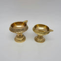 Kubera Brass Deepam - Spiritual Prosperity Oil Lamp