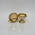 Kubera Brass Deepam - Spiritual Prosperity Oil Lamp