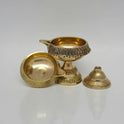 Kubera Brass Deepam - Spiritual Prosperity Oil Lamp