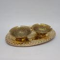 Sri Swaminathan & Co Intricate Altar Rangoli Mahal Dome Brass Bowl (4 inch)