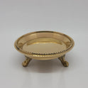Brass Pooja Tray 3 Legs - Round Pin Tray 3" to 7" | 5 Sizes