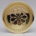Flower design pooja plate