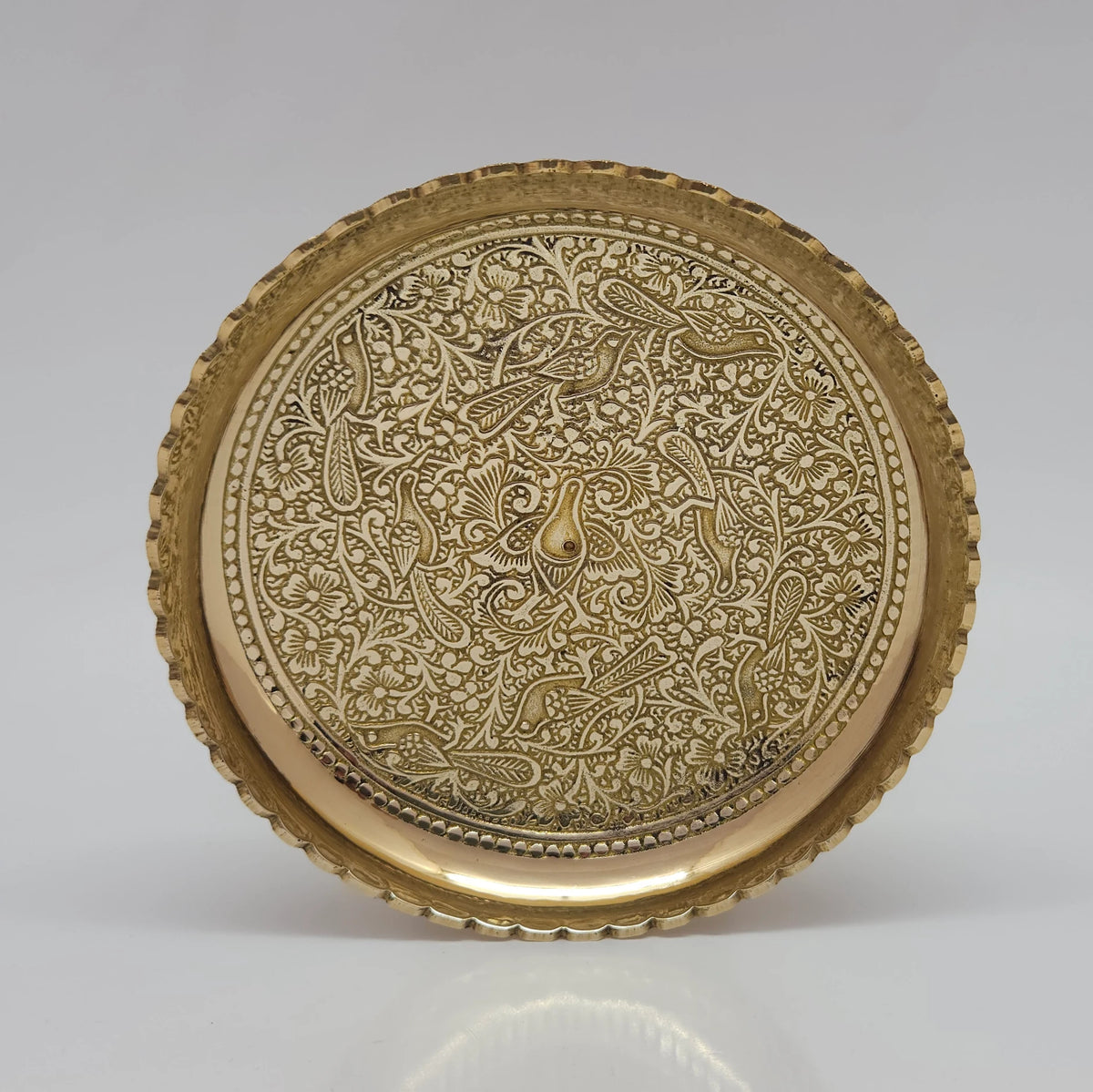 Forestry design engraved plate