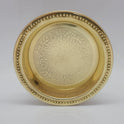 Brass Flower plate for pooja rituals