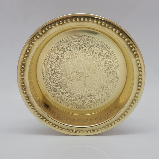 Brass Flower plate for pooja rituals