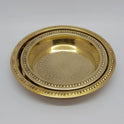 Brass Flower plate for pooja rituals