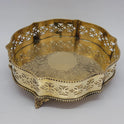 Round pahaldar jali tray