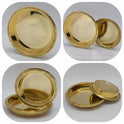 Brass Flower plate for pooja rituals