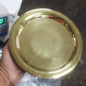 Plain plate brass