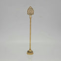 Brass Vel Ayutham  -  Murugan Thiruvadi Symbol for Pooja & Temple Decor