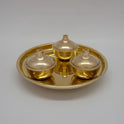 3 CUP POOJA PLATE