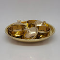 3 CUP POOJA PLATE