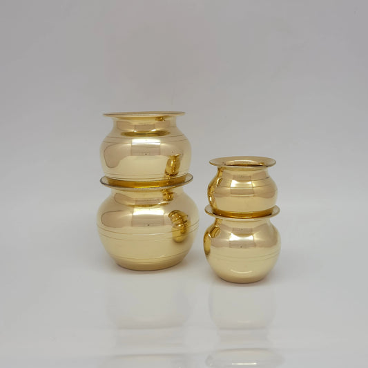 Brass kubera chombu panai