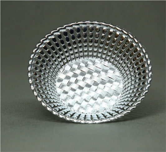 Chinese Bowl No.1 Round Small Silver