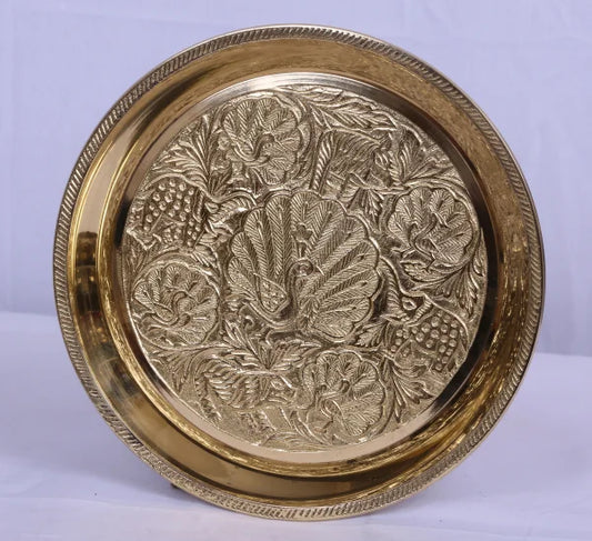 Peacock Plates 8.5