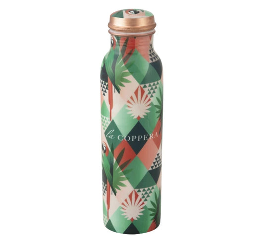 Copper Water Bottle Mist Texture